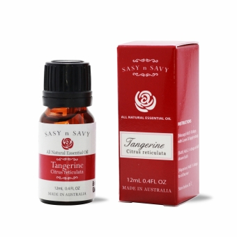 TANGERINE (CITRUS RETICULATE) 100_ PURE ESSENTIAL OIL 12ML_ Sasy n Savy