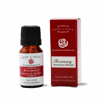 ROSEMARY (ROSMARINUS OFFICINALIS) 100_ PURE ESSENTIAL OIL 12ML_ Sasy n Savy