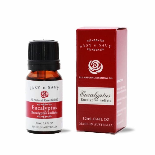 EUCALYPTUS AUSTRALIANA (EUCALYPTUS RADIATA) 100_ PURE ESSENTIAL OIL 12ML_ Sasy n Savy