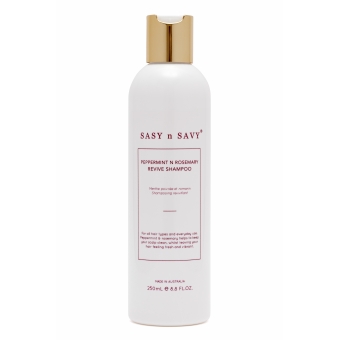 Peppermint n Rosemary Revive Shampoo 250ml_ Sasy n Savy
