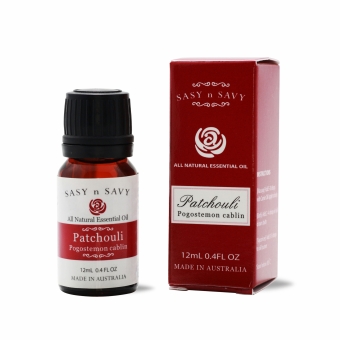 PATCHOULI (POGOSTEMON CABLIN) 100_ PURE ESSENTIAL OIL 12ML_ Sasy n Savy