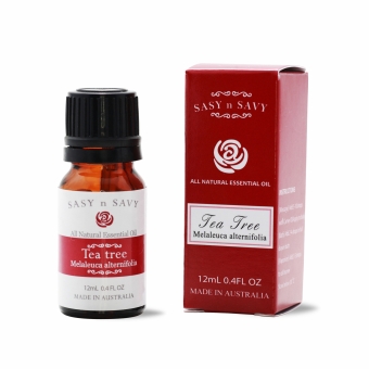 TEA TREE (MELALEUCA ALTERNIFOLIA) 100_ PURE ESSENTIAL OIL 12ML_ Sasy n Savy