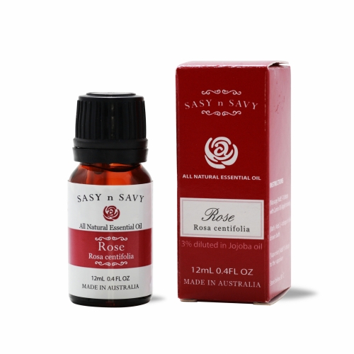 ROSE (ROSA CENTIFOLIA) ESSENTIAL OIL 12ML_ Sasy n Savy